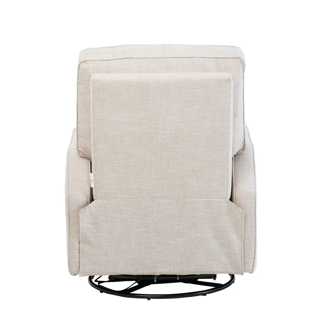 Il Tutto Quinn Electric Recliner Glider Nursery Chair - Egg Shell