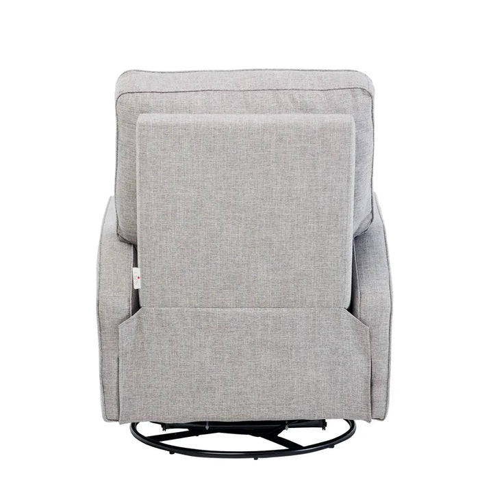 Il Tutto Quinn Electric Recliner Glider Nursery Chair - Pure Grey