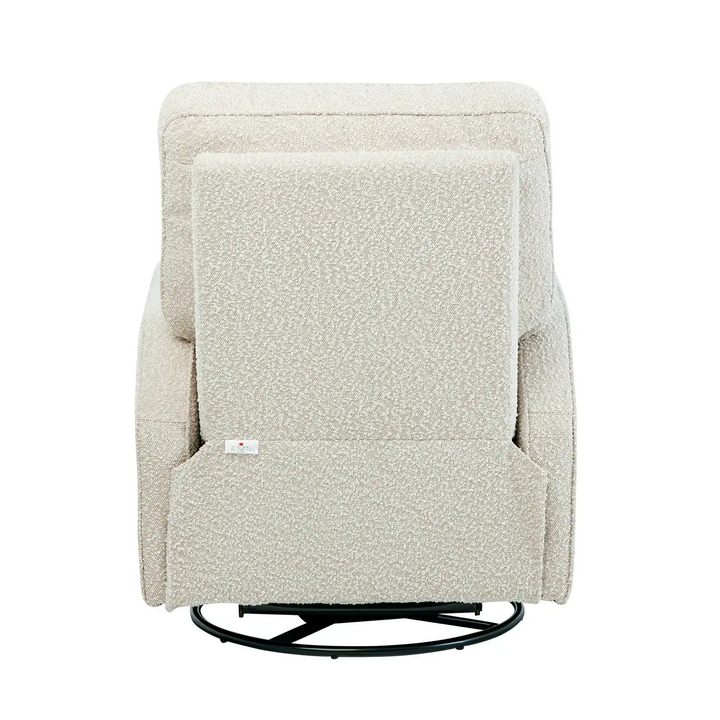 Il Tutto Quinn Recliner Glider Chair - Vanilla Bouclé