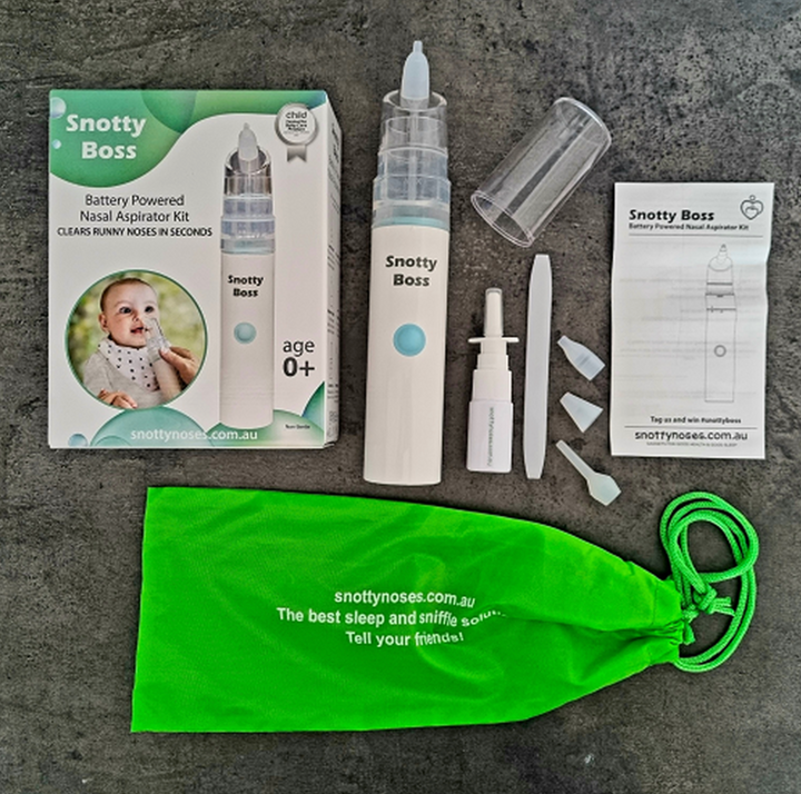 Snotty Boss Nasal Aspirator Kit