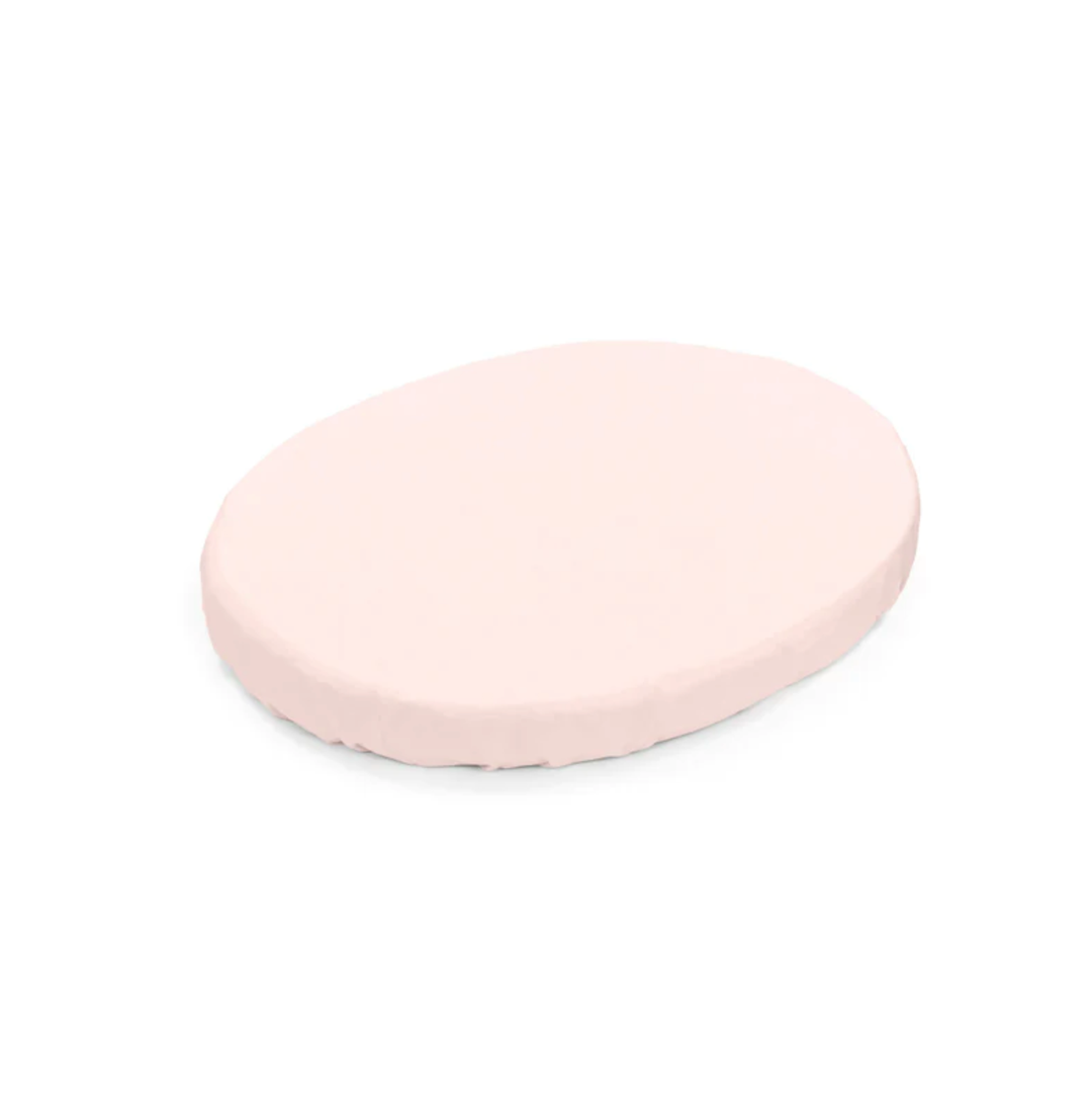 Stokke® Sleepi™ Mini Fitted Sheet Peachy Pink(Townsville Store Ex-Display)