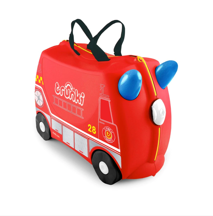 TRUNKI RIDE-ON LUGGSTAGE - FRANK FIRE TRUCK