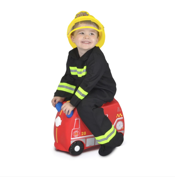 TRUNKI RIDE-ON LUGGSTAGE - FRANK FIRE TRUCK