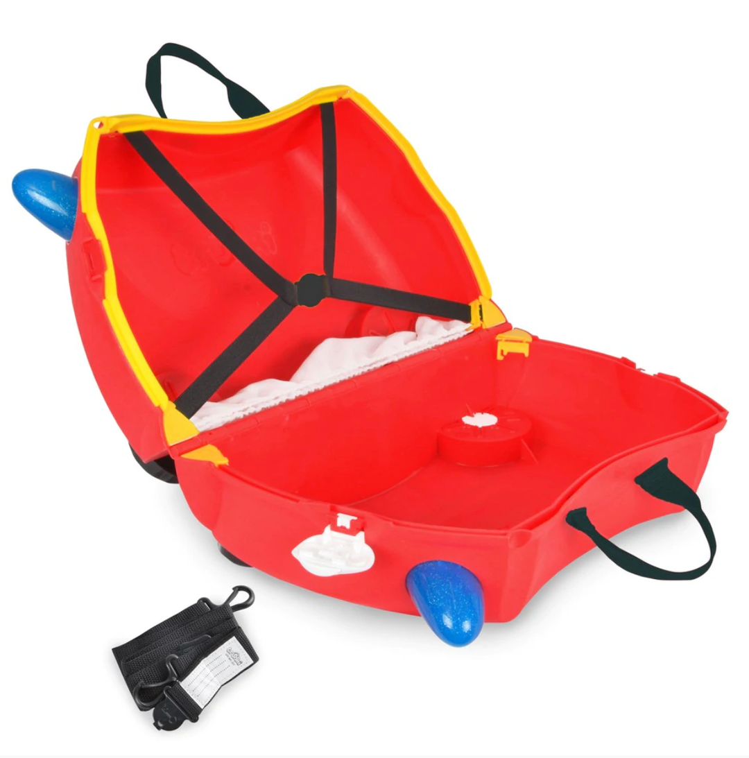 TRUNKI RIDE-ON LUGGSTAGE - FRANK FIRE TRUCK