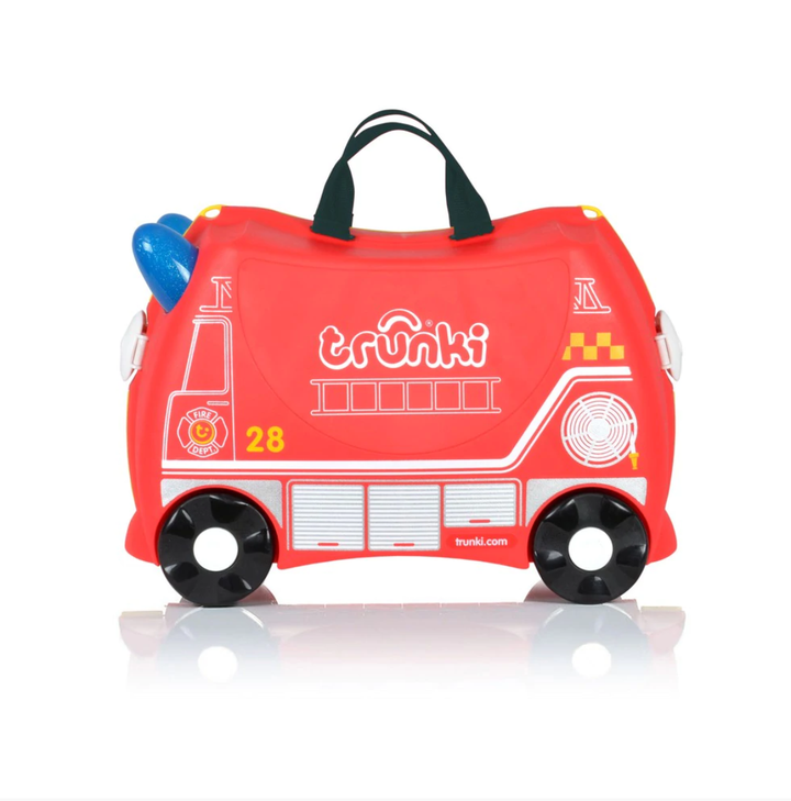 TRUNKI RIDE-ON LUGGSTAGE - FRANK FIRE TRUCK