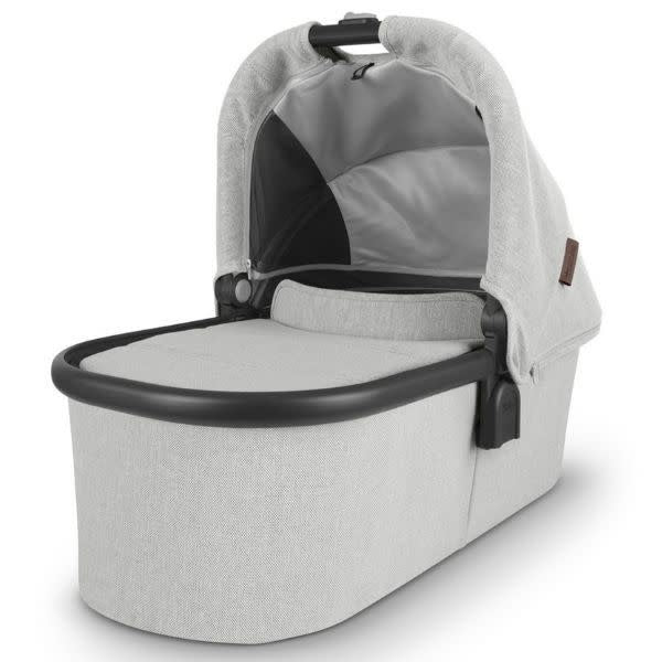 Uppababy V2 Bassinet - Anthony (White And Grey Chenille) (Townsville Ex-Display)