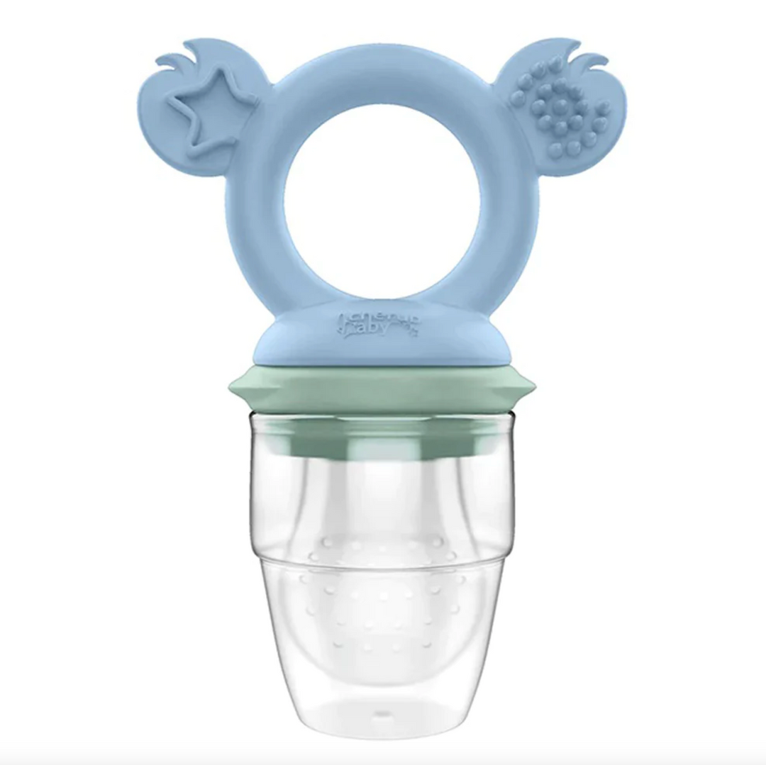 Cherub Baby SILICONE FRESH FOOD FEEDER - CERULEAN/SAGE
