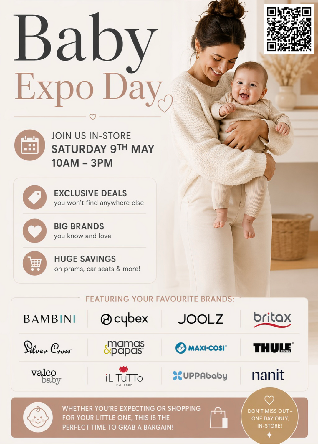 🚨 Baby Expo Day 9th May 2026 Saturday - Don't miss out‼️