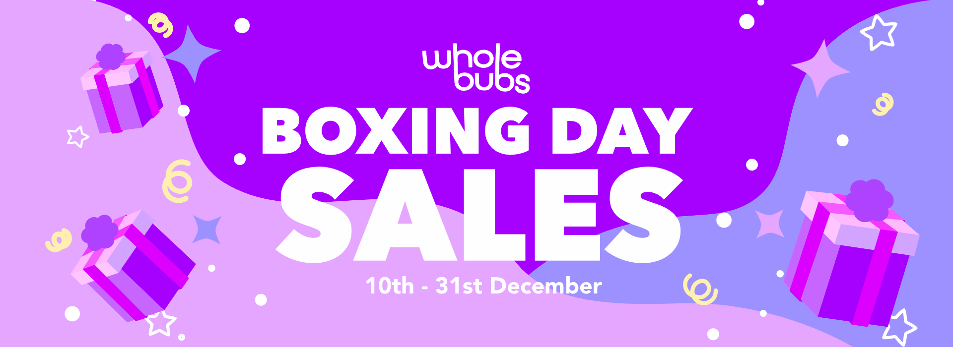 BOXING DAY SALE