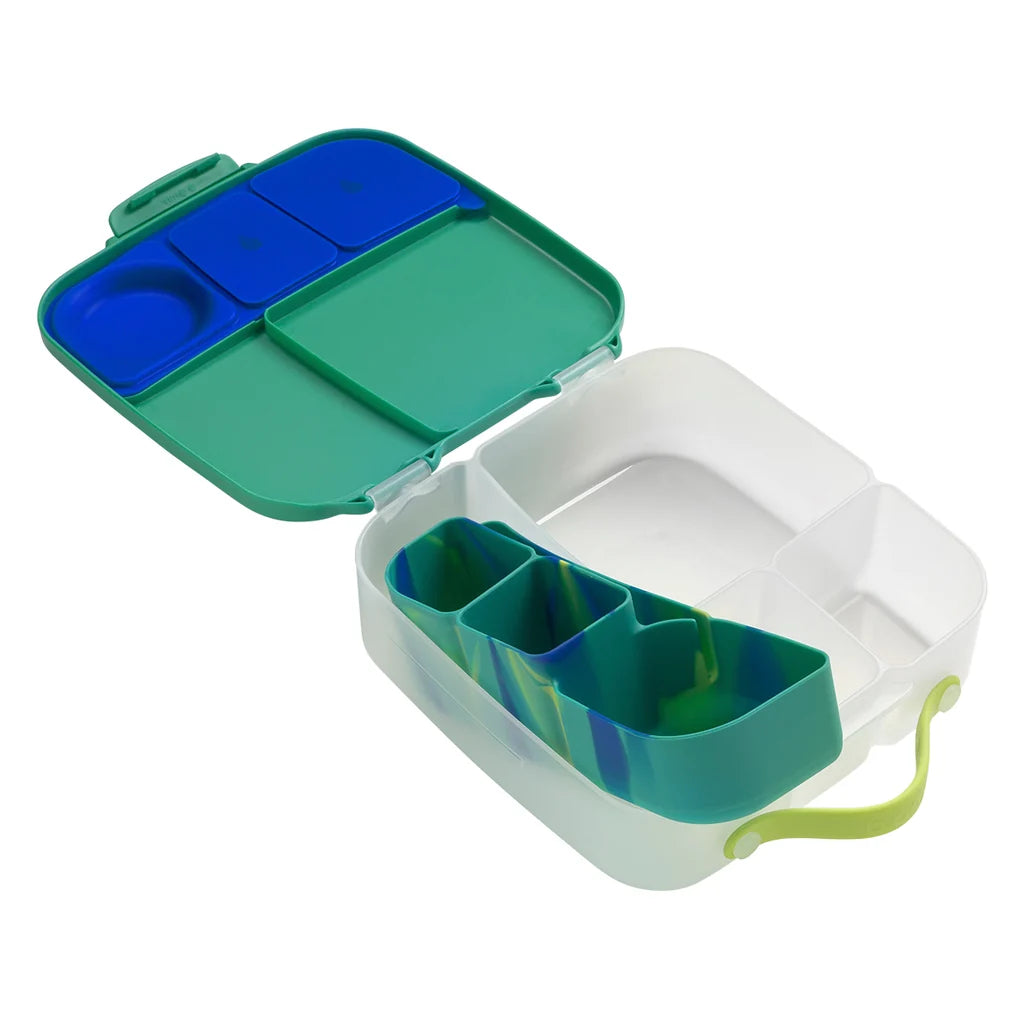 B.Box Silicone Bento Tray lunchbox - electric jungle