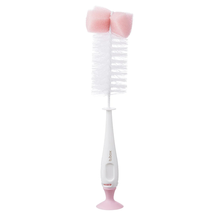 B.box 2 in 1 bottle brush - blush