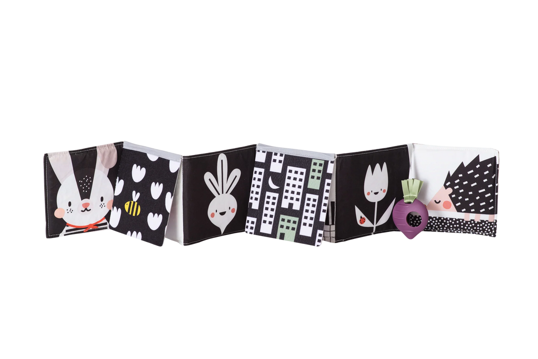 Taf Toys Urban Garden Double Sided Crinkle Pram Book (TT13065)
