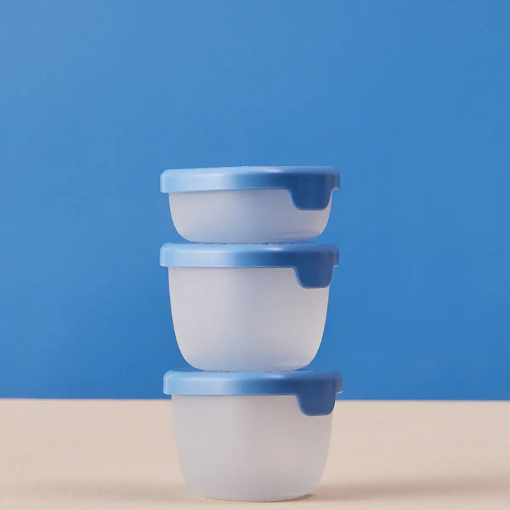 B.box Snack Tubs 3pk - ocean