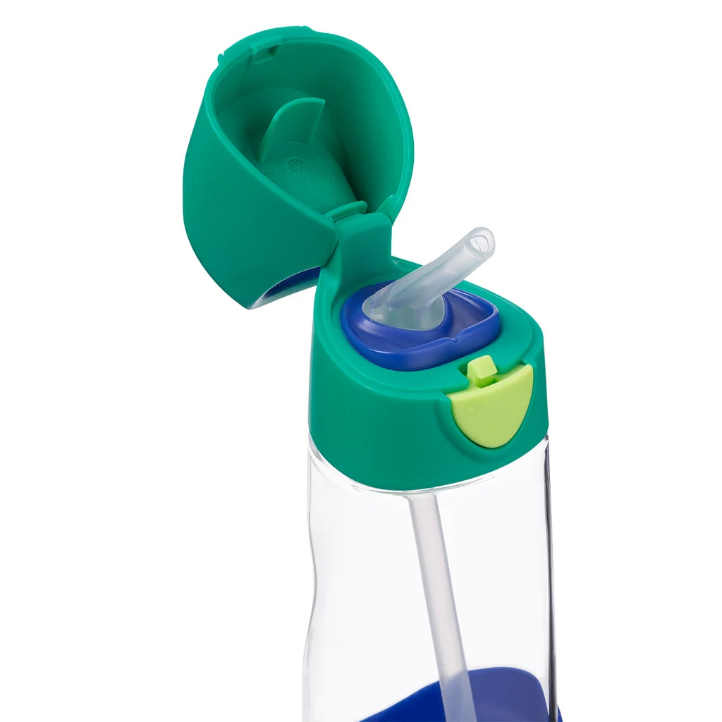 B.Box Tritan Drink Bottle 450ml - electric jungle