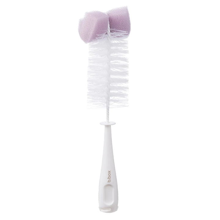 B.box 2 in 1 bottle brush - peony