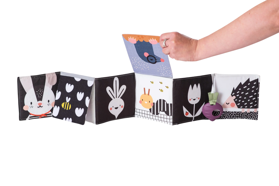 Taf Toys Urban Garden Double Sided Crinkle Pram Book (TT13065)
