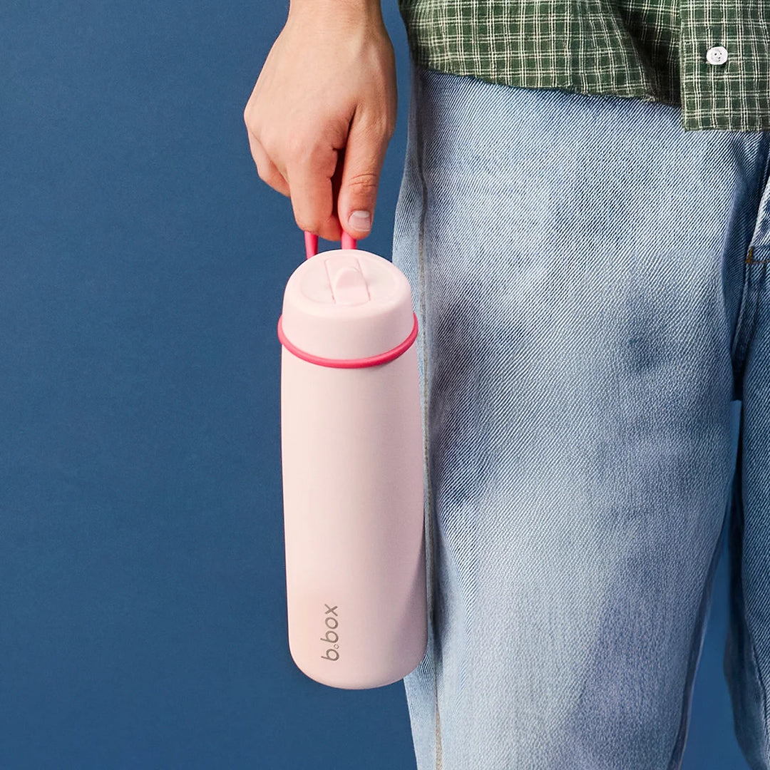 B.Box insulated flip top bottle 690mL - pink paradise