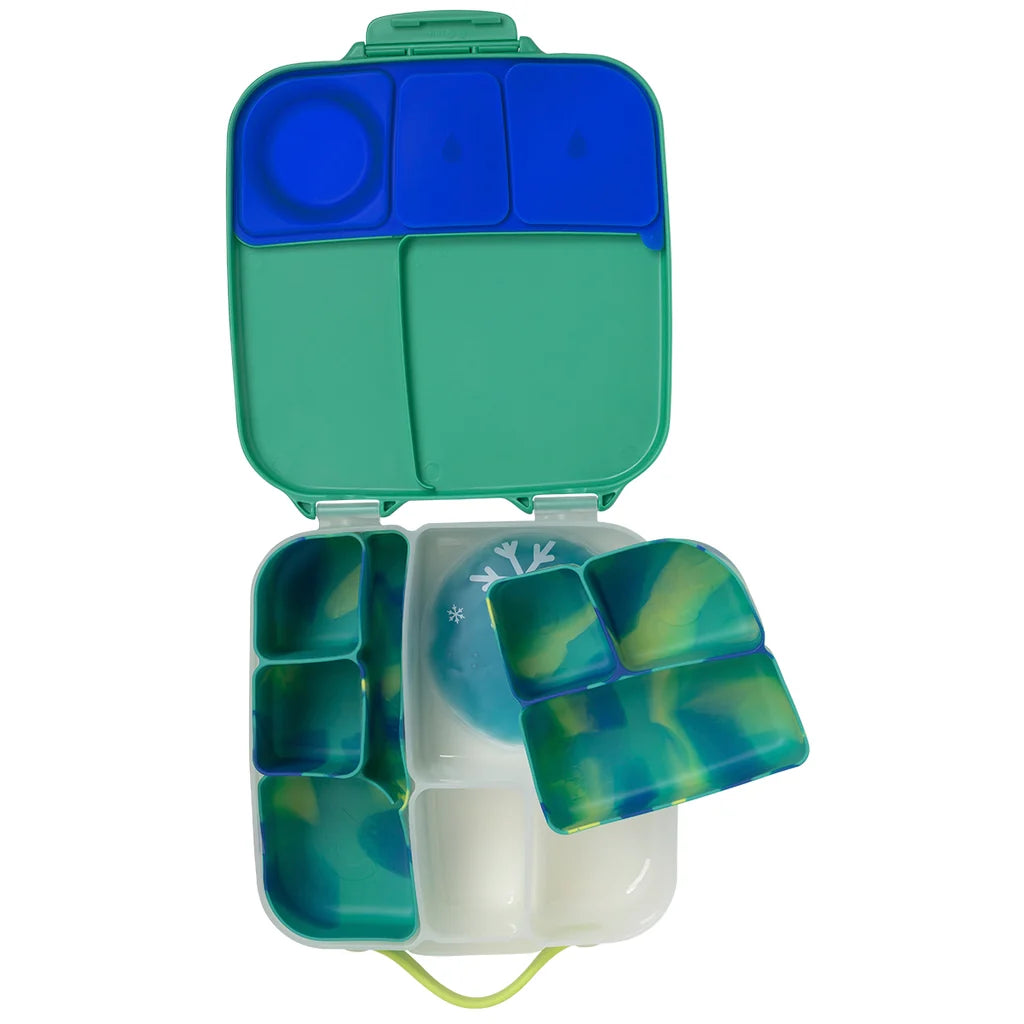 B.Box Silicone Bento Buddy lunchbox - electric jungle