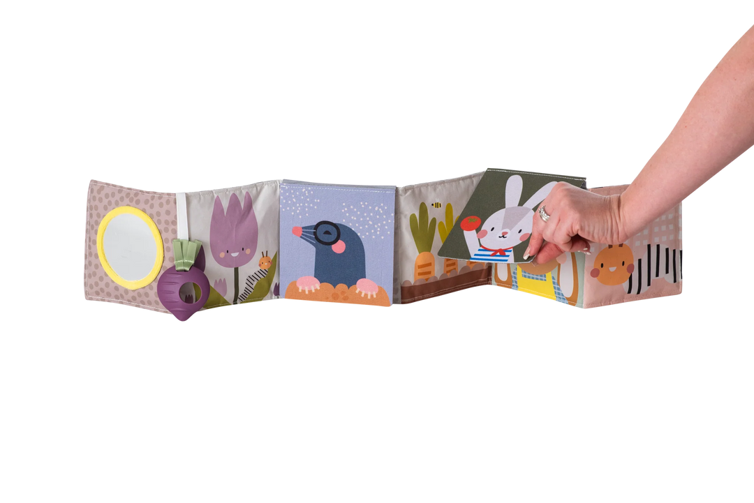 Taf Toys Urban Garden Double Sided Crinkle Pram Book (TT13065)