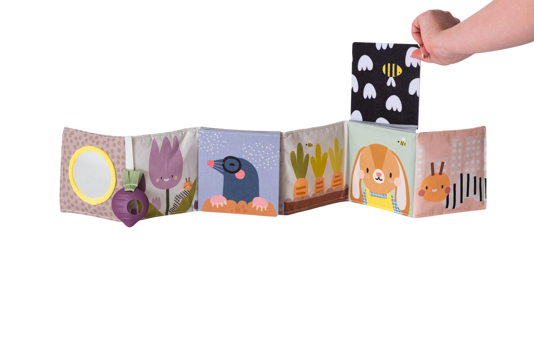 Taf Toys Urban Garden Double Sided Crinkle Pram Book (TT13065)