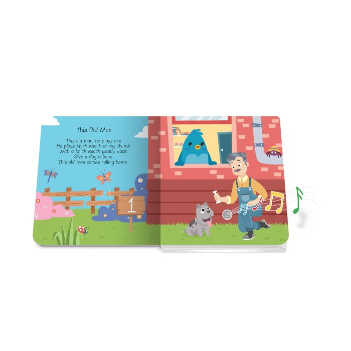 Ditty Bird Learning Songs Multi-Coloured 16x2x16cm