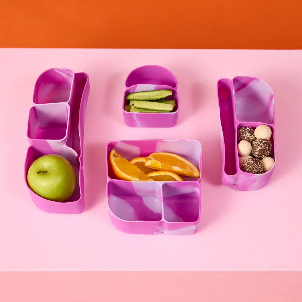 B.Box Silicone Bento Tray lunchbox - cosmic