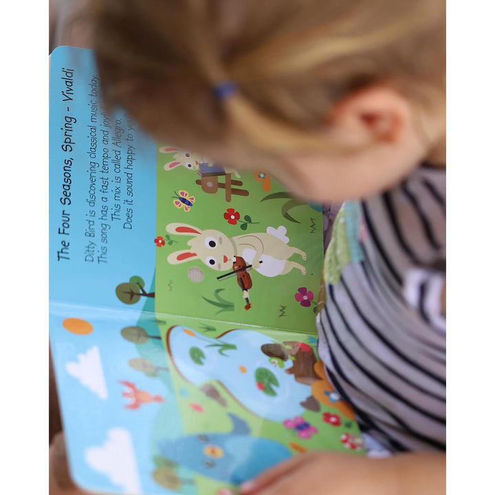 Ditty Bird Classical Music Multi-Coloured 16x2x16cm