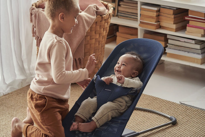 BabyBjorn Bouncer Bliss -Mesh, Navy Blue
