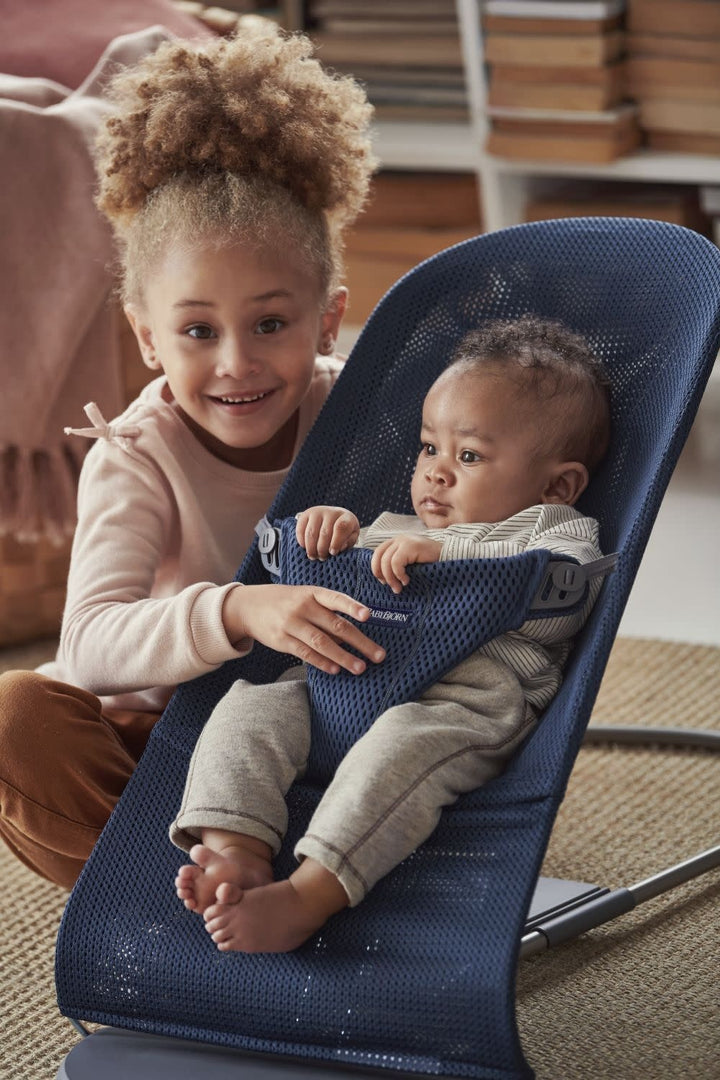 BabyBjorn Bouncer Bliss -Mesh, Navy Blue