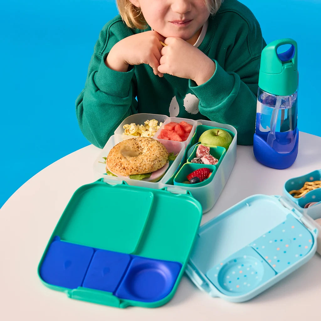 B.Box Silicone Bento Tray lunchbox - electric jungle