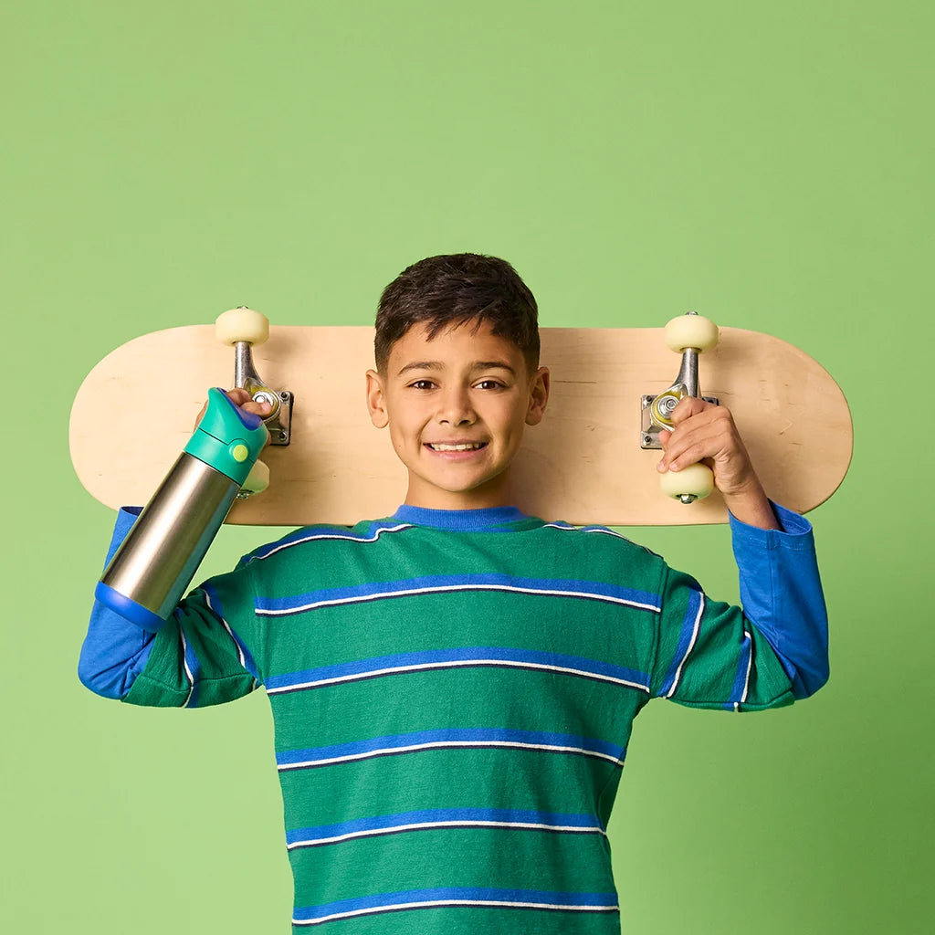 B.Box Insulated Drink Bottle 500ml - electric jungle