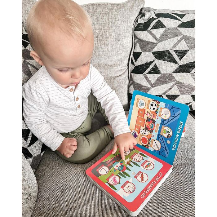 Ditty Bird First 100 Places Multi-Coloured 16x2x16cm