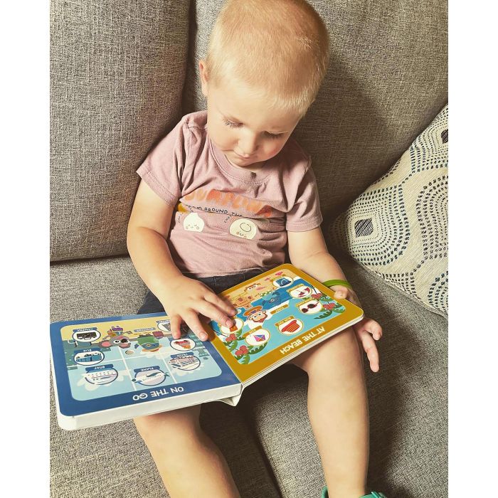 Ditty Bird First 100 Places Multi-Coloured 16x2x16cm