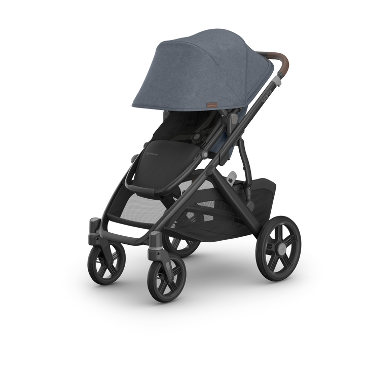 UPPAbaby VISTA V3 With Bassinet - Julian(Dusty Blue Melange)