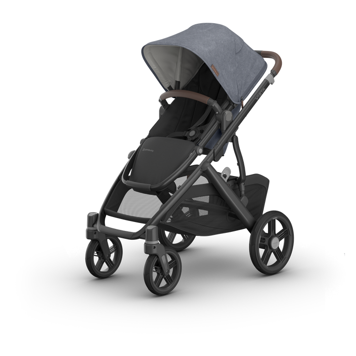 UPPAbaby VISTA V3 With Bassinet - Julian(Dusty Blue Melange)