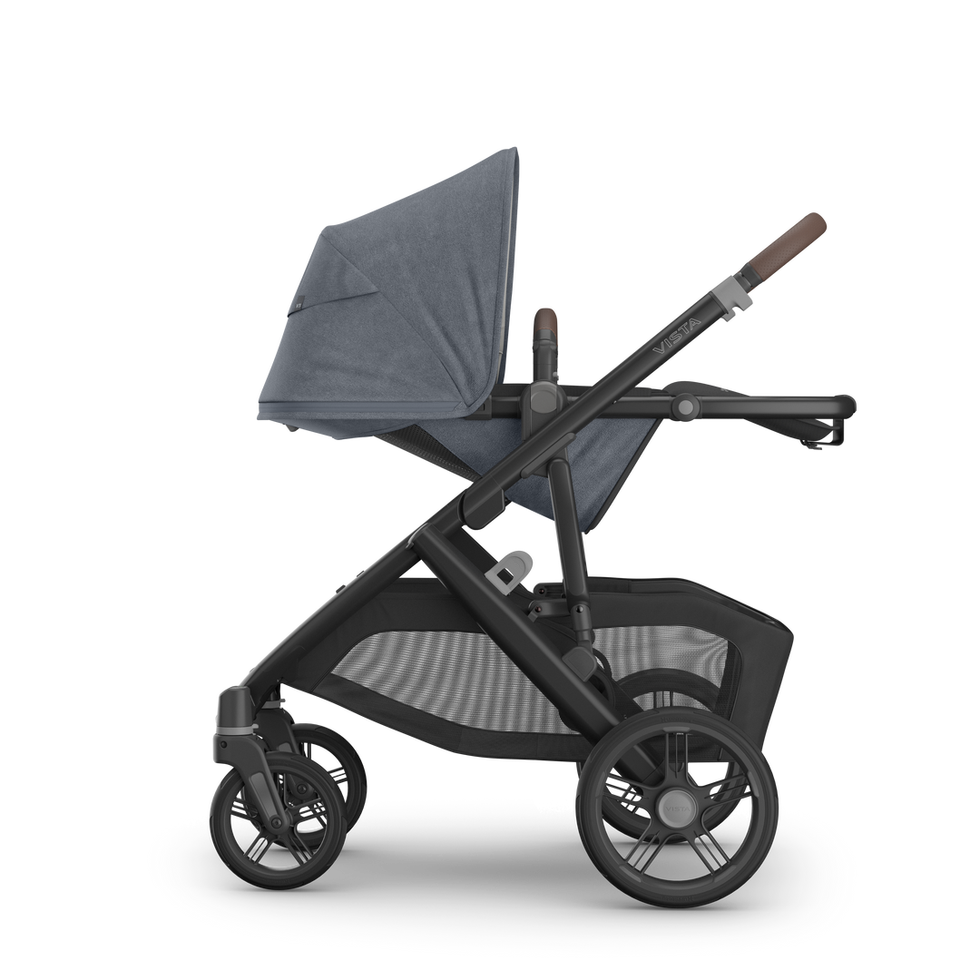 UPPAbaby VISTA V3 With Bassinet - Julian(Dusty Blue Melange)