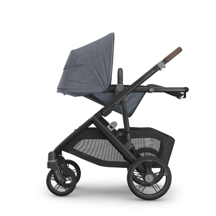 UPPAbaby VISTA V3 With Bassinet - Julian(Dusty Blue Melange)