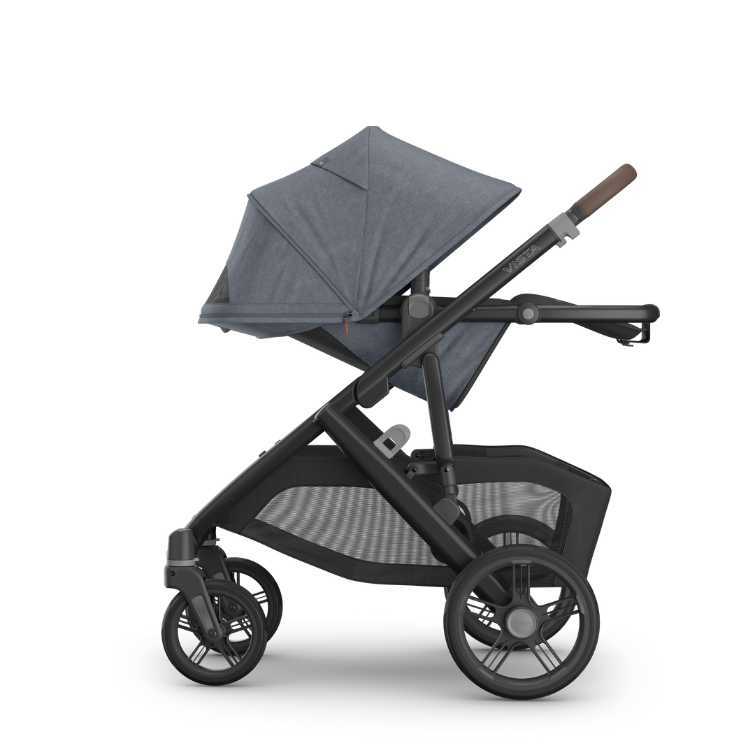 UPPAbaby VISTA V3 With Bassinet - Julian(Dusty Blue Melange)