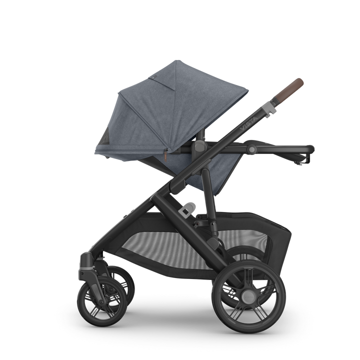 UPPAbaby VISTA V3 With Bassinet - Julian(Dusty Blue Melange)