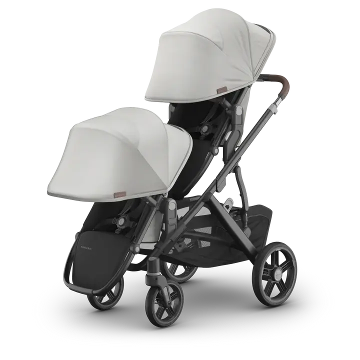 UPPAbaby VISTA V3 RumbleSeat Pearl Grey Jacquard/Carbon - Savannah