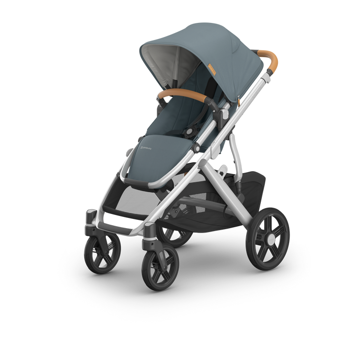 UPPAbaby VISTA V3 With Bassinet - Stone Blue/Silver (Callum)