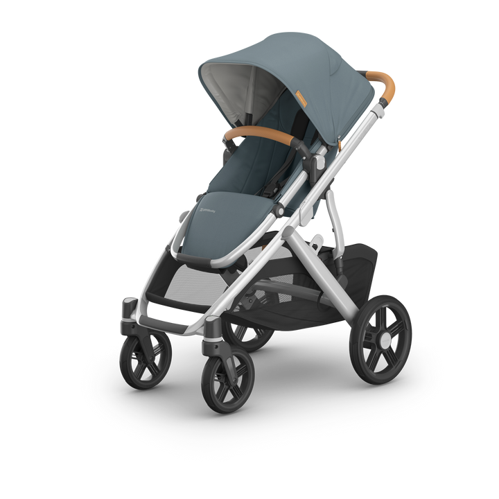 UPPAbaby VISTA V3 With Bassinet - Stone Blue/Silver (Callum)
