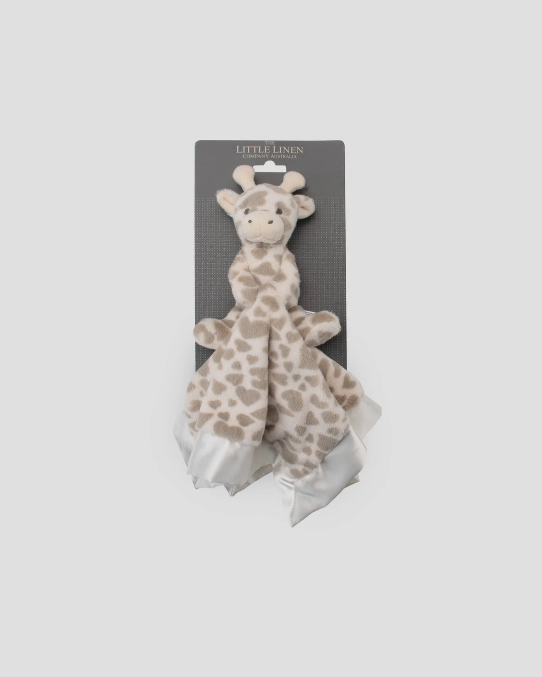 Little Linen Baby Comforter / Security Blanket - Savanna Giraffe