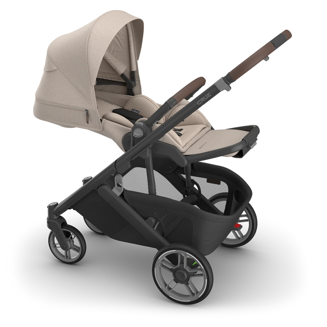 UPPAbaby Cruz V3 Pram - Ada(Sandstone/Chestnut leather)