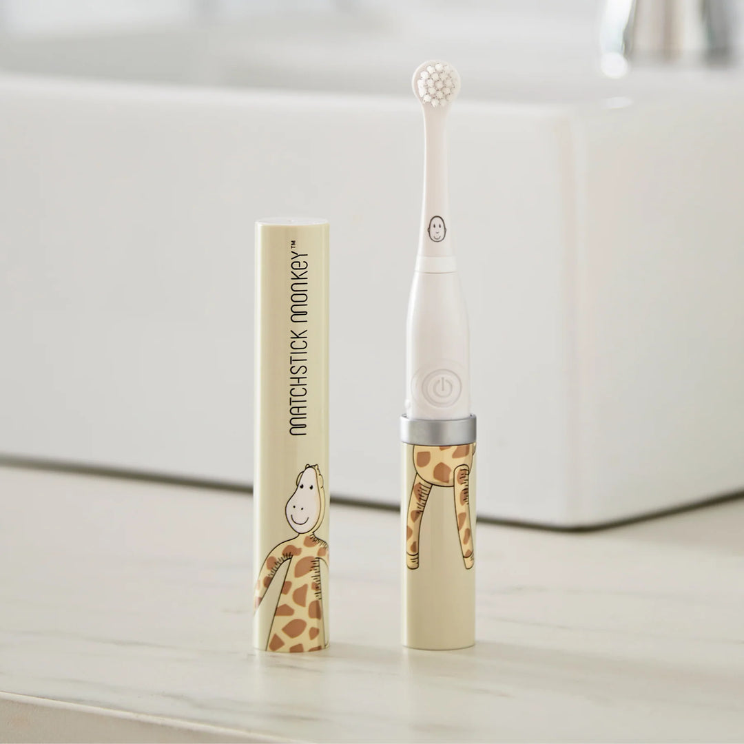 Matchstick Monkey Baby Sonic Toothbrush - Giraffe