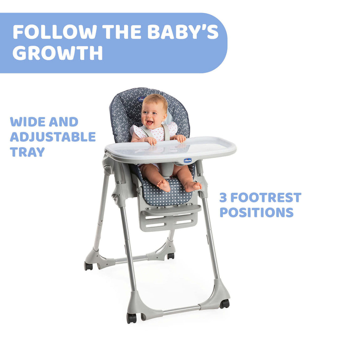 CHICCO JUVENILE HighChair: Polly Easy Highchair Pinguin(Ex-Display)