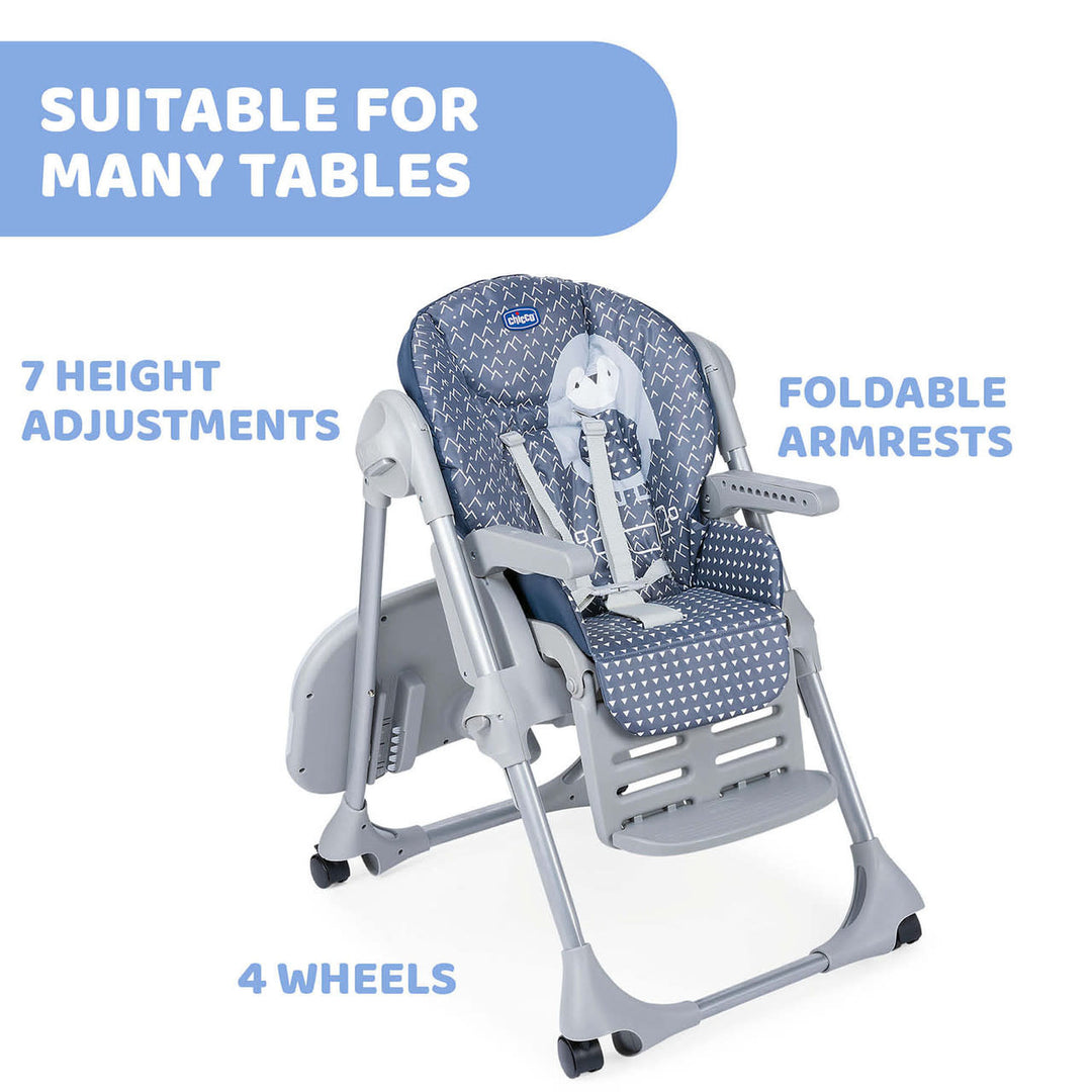 CHICCO JUVENILE HighChair: Polly Easy Highchair Pinguin(Ex-Display)