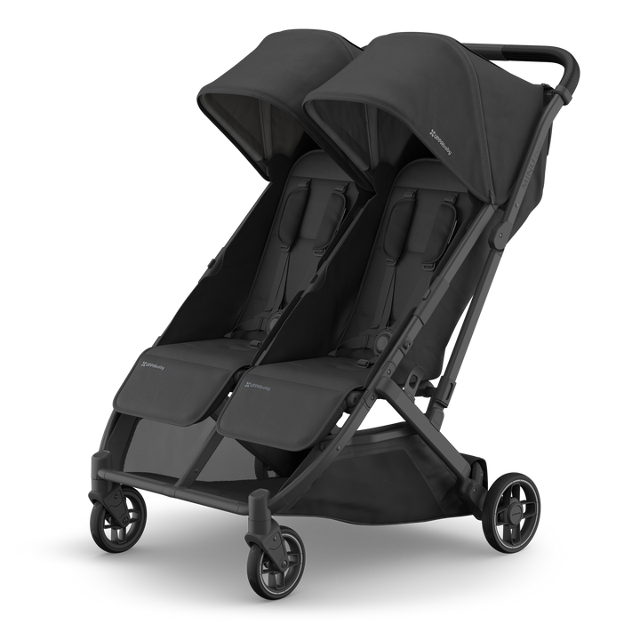UPPAbaby MINU Duo - Charcoal/Carbon/Black Leather