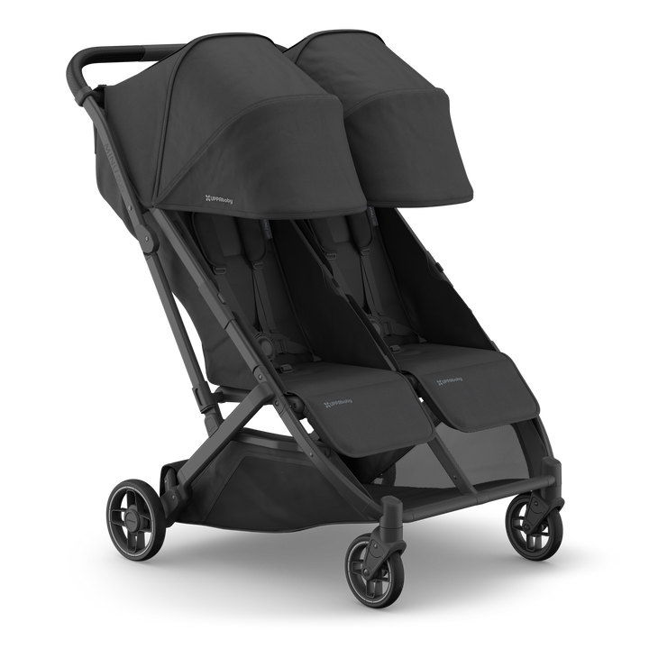 UPPAbaby MINU Duo - Charcoal/Carbon/Black Leather