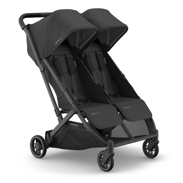 UPPAbaby MINU Duo - Charcoal/Carbon/Black Leather